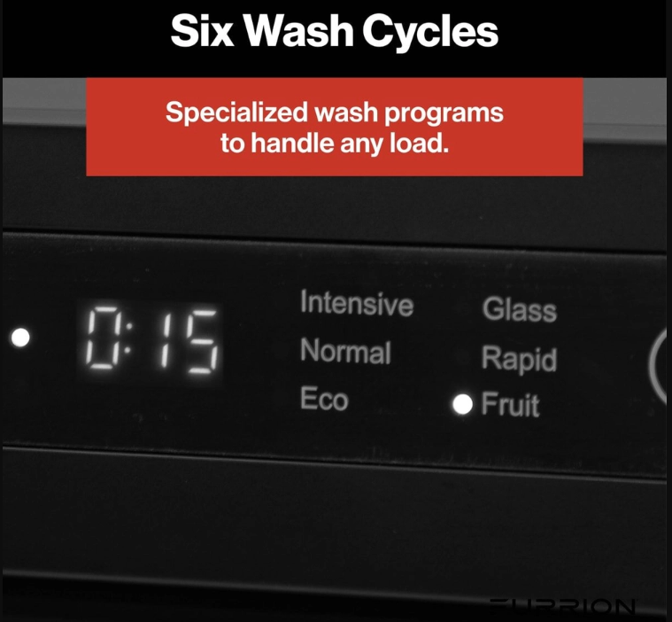 Furrion LLC Dishwasher (2025015588) – Voltage Rating: 120 Volt