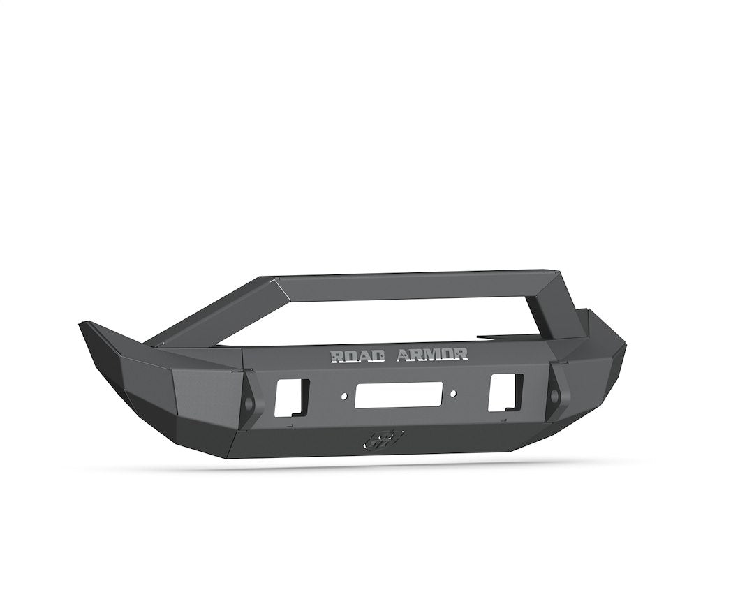 Road Armor 5182F3B Satin Black Stealth Front Bumper