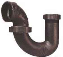 LaSalle Bristol 633220A Sink P-Trap - 1-1/4 in, Black