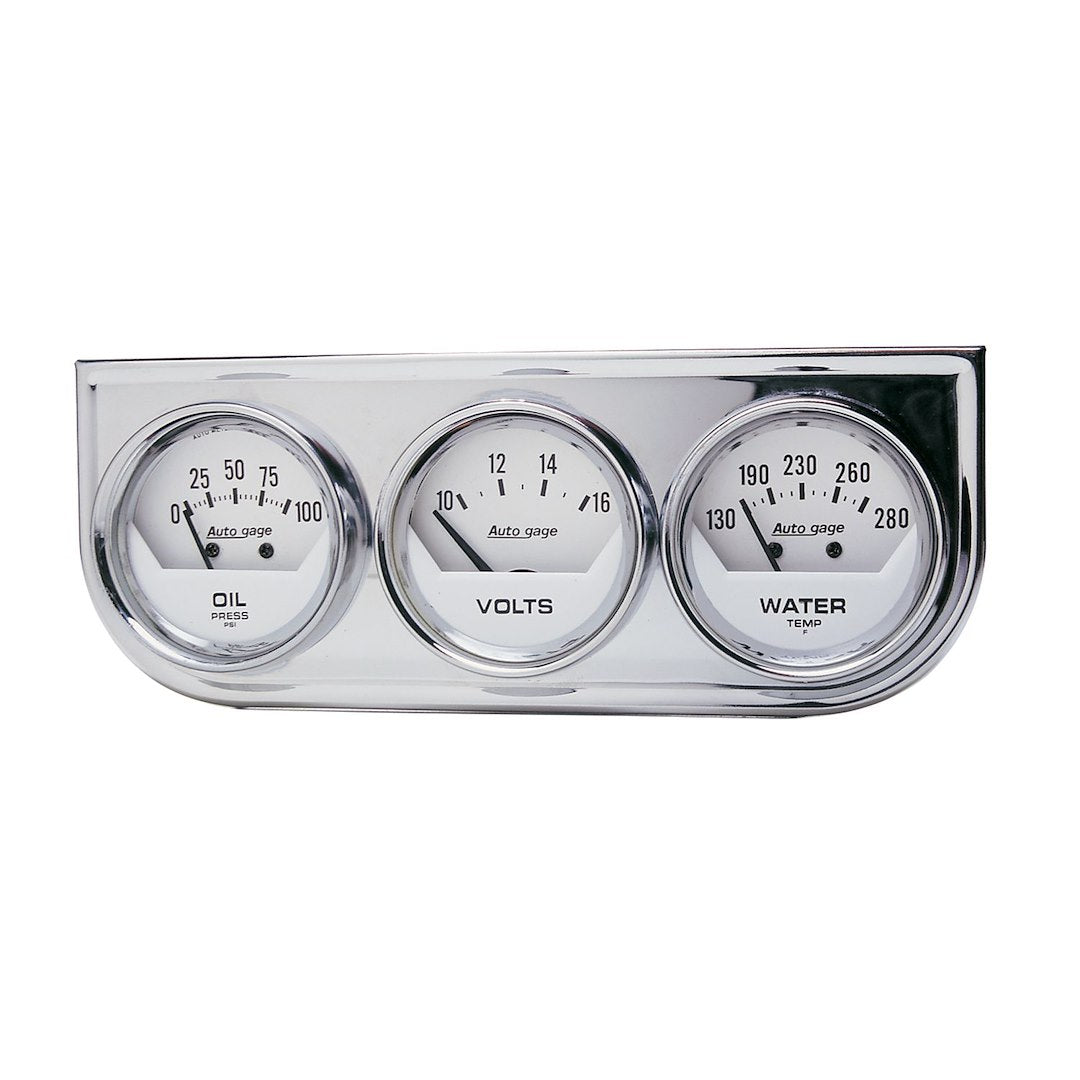Autometer 2325 Gauge Oil Pressure/ Voltmeter/ Water Temperature - image 1