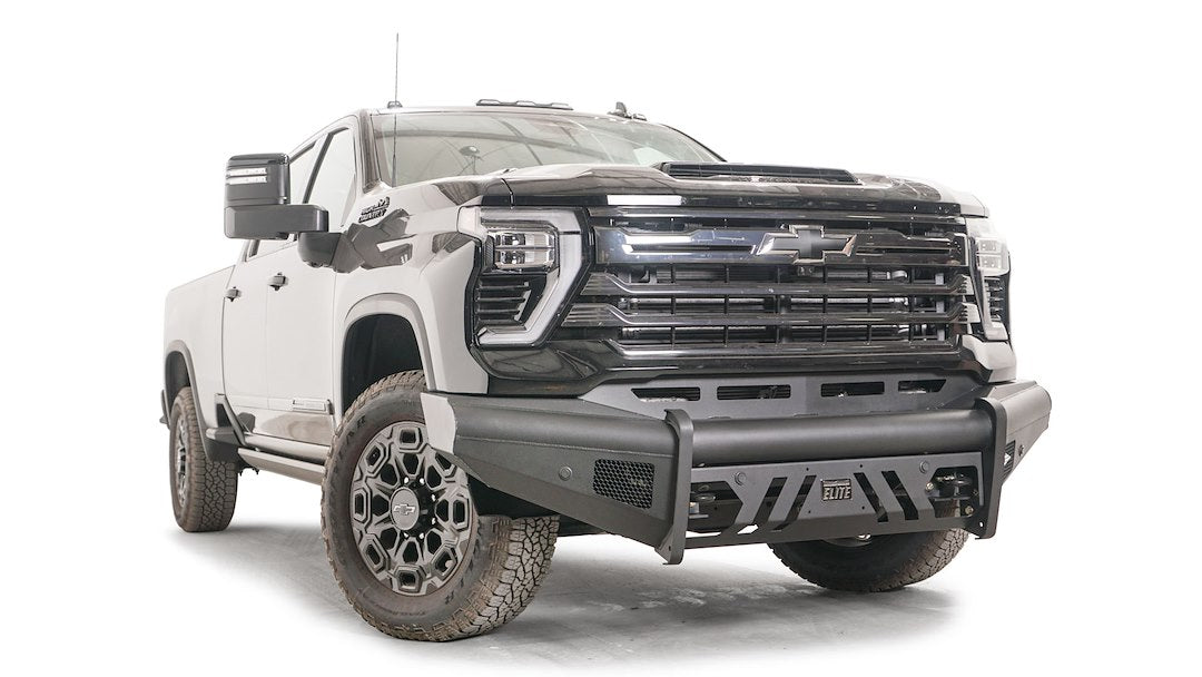 Fab Fours CH24-Q6161-1 Black Steel Elite Front Bumper