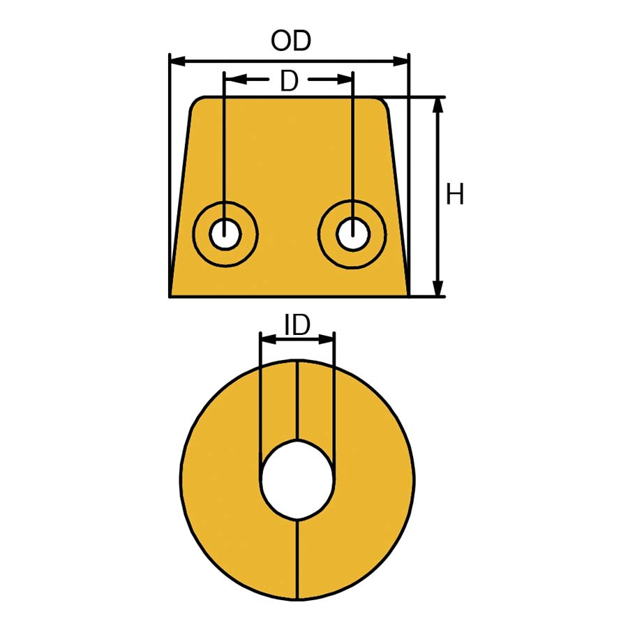 Martyr Anodes CMDEICERZ Zinc De-Icer/Aerator Anode Kit - image 2