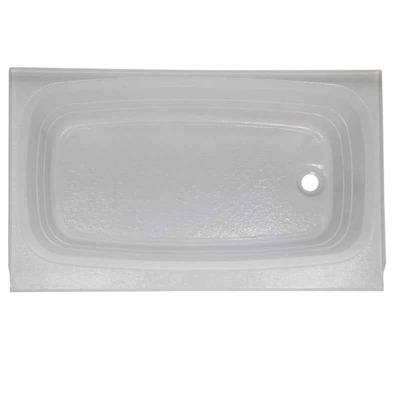Lippert Better Bath 209678 24" x 40" RV Bathtub – Right Hand Drain
