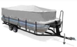 Taylor Made 70193 22–24 ft Pontoon Boat Cover - Gray