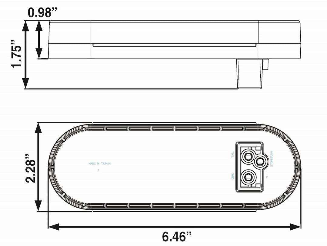 Optronics TLL12RK Trailer Light Kit