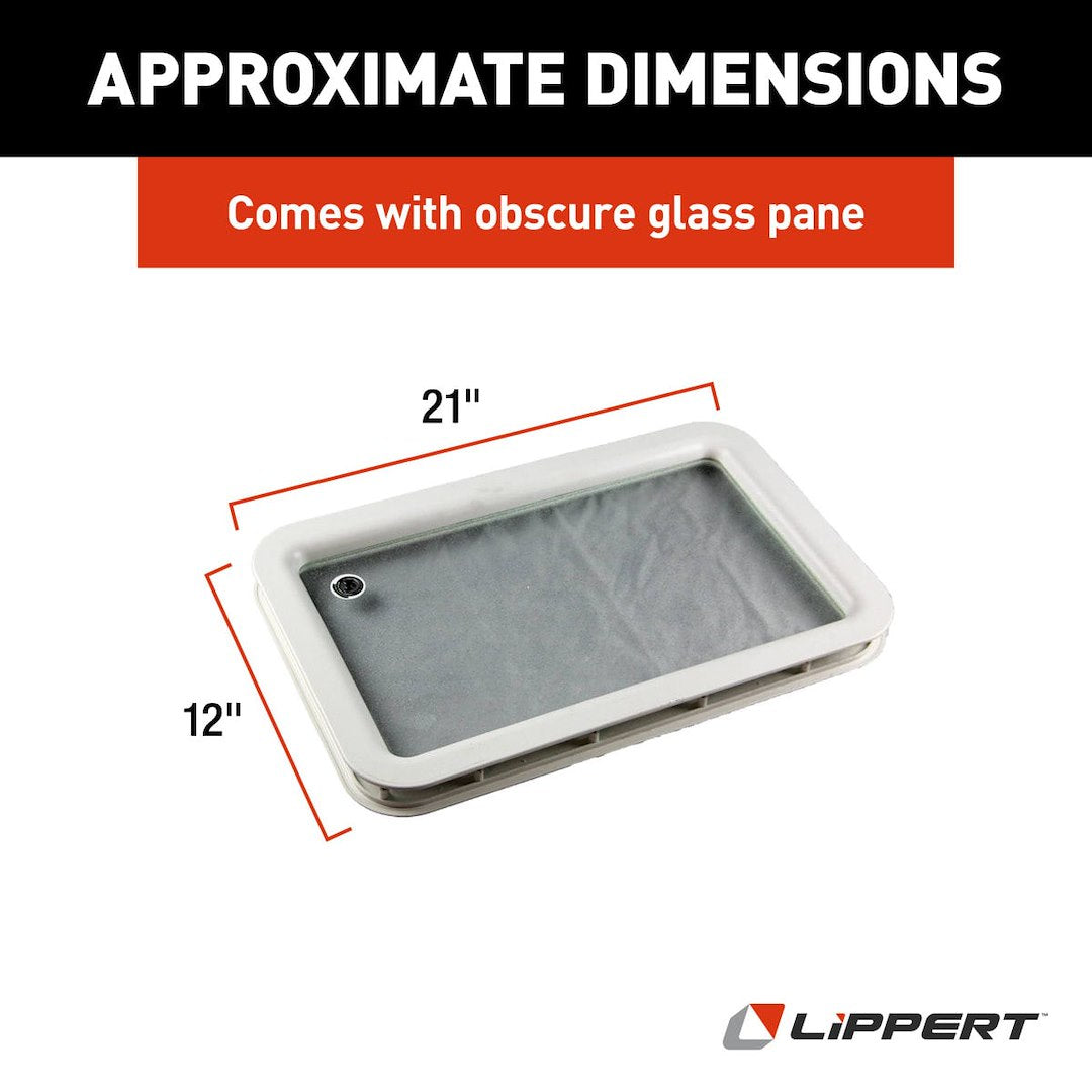 Lippert Components 363369 Entry Door Window Frame - image 2