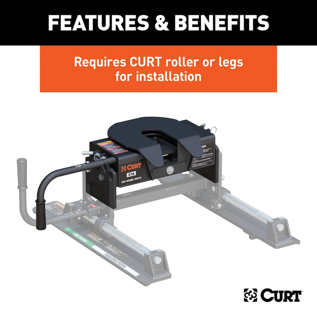 Curt 16515 Fifth Wheel Trailer Hitch Head - image 4