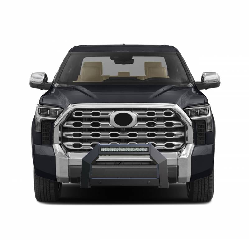Black Horse Offroad AB-TO22 Bull Bar with skid plate - image 4