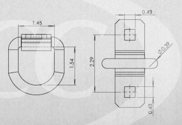 PACIFIC CARG O D-ring (Dr5m) – Pin Size (In): Not Applicable