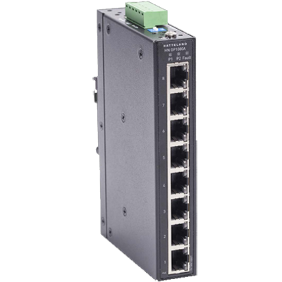 Hatteland Displays Hn Gp1080a Eight-Port Gigabit Ethernet Switch