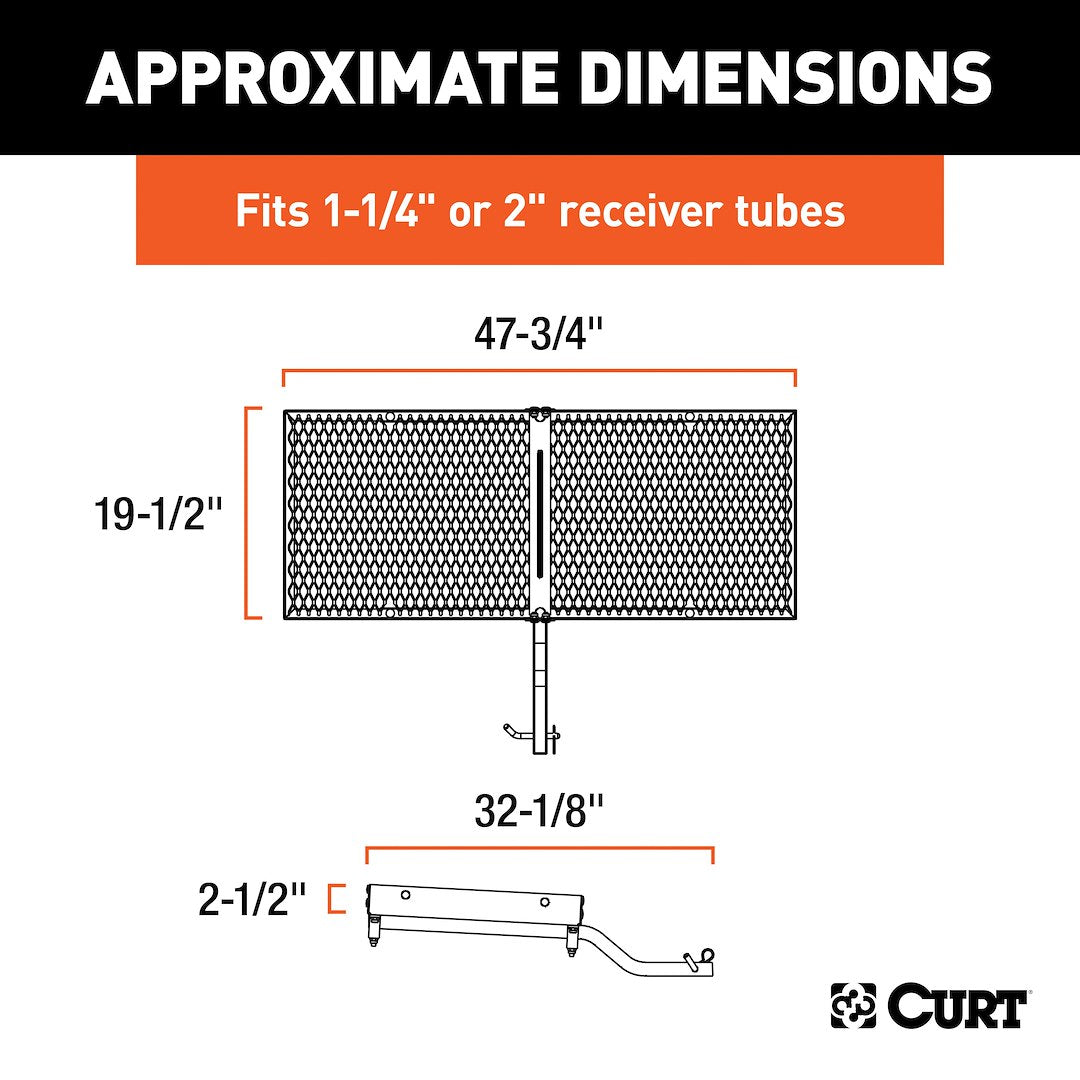 Curt 18110 Trailer Hitch Cargo Carrier - image 9