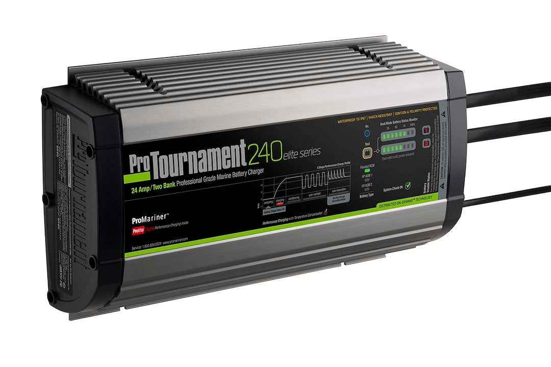 Pro Mariner 52024 12V 24A 2-Bank Marine Battery Charger