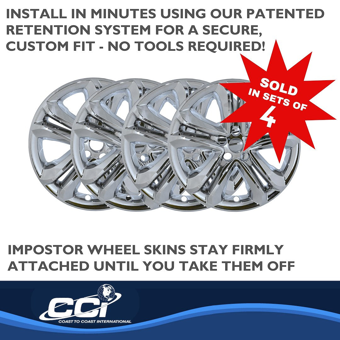 Coast To Coast IMP492X Edge Chrome 18-Inch Wheel Skin - image 5