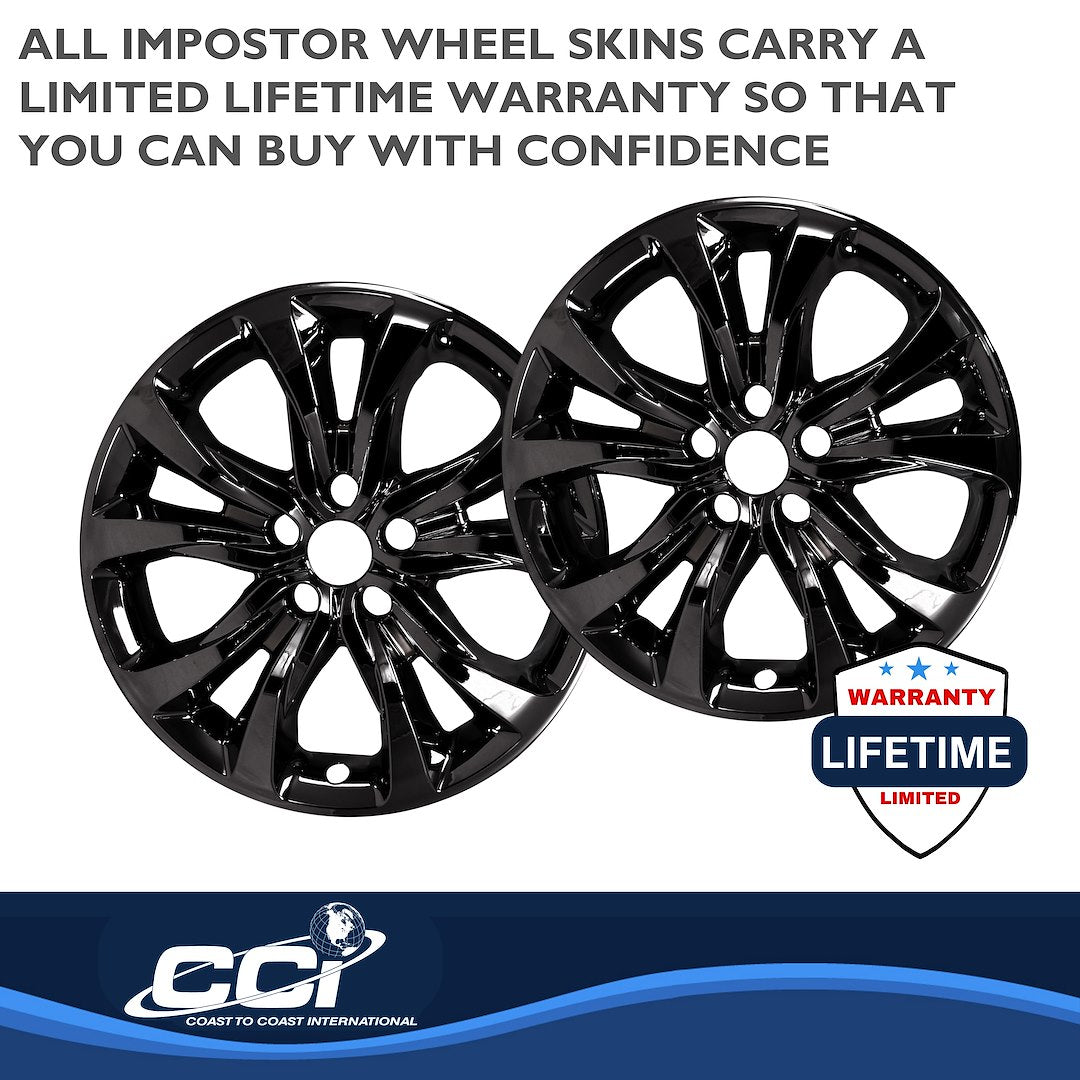 Coast To Coast IMP467BLK Telluride Black 18-Inch Wheel Skins - image 3