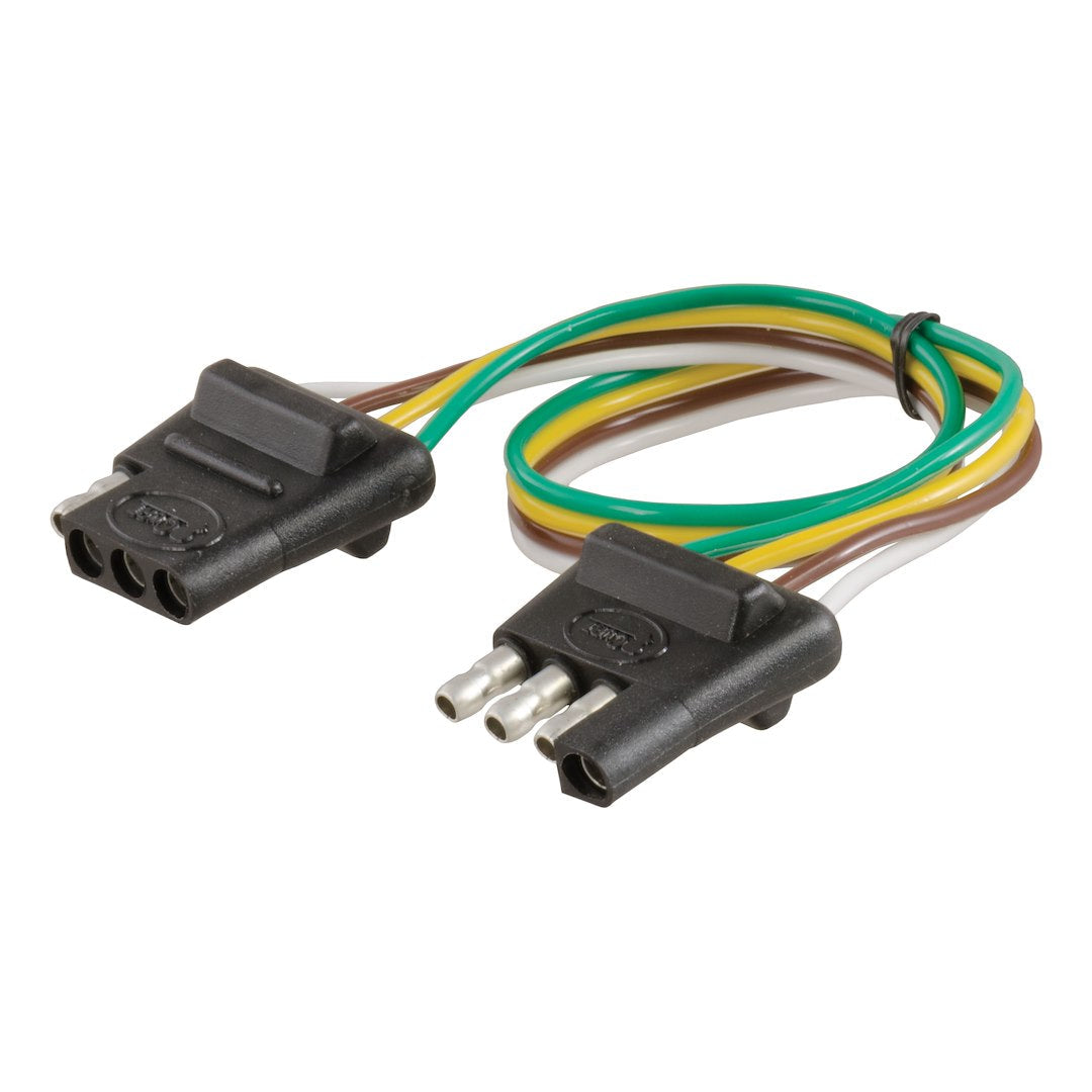CURT Trailer/ Vehicle End 4 Flat Trailer Wiring Connector (58381)