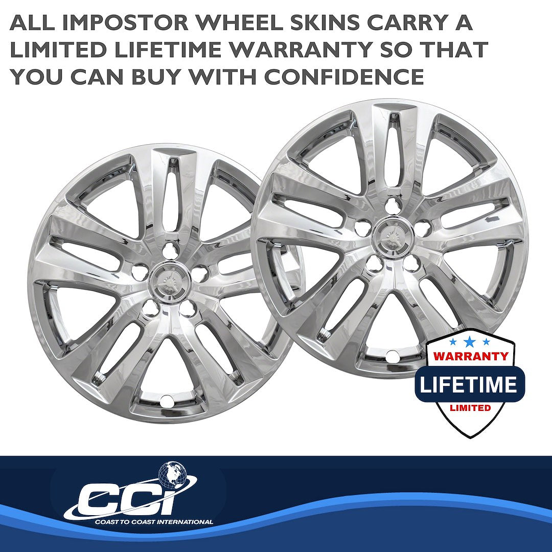 Coast To Coast IMP441X Chrome Explorer Impostor Wheel Skins - image 4