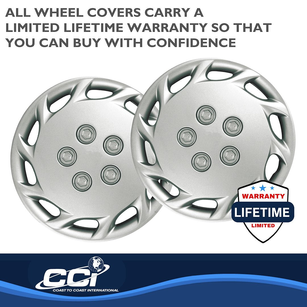 Coast To Coast B87714S Silver Camry Wheel Covers, Set of 4 - image 3