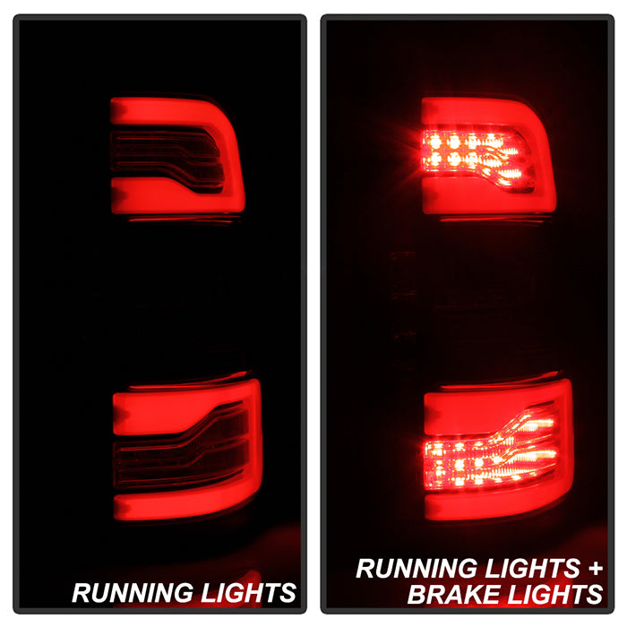 Spyder 5087294 Black LED Tail Light for Halogen-Model Applications