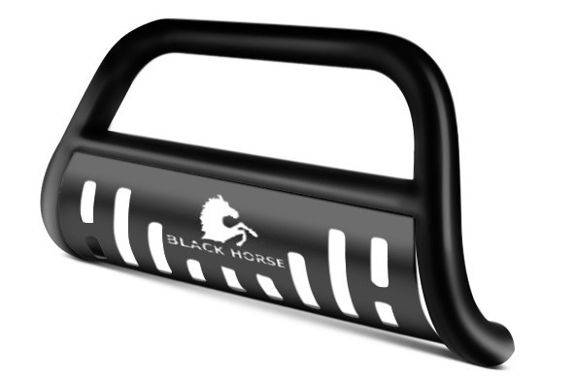Black Horse Offroad CBB-TOB4802SP Bull Bar Black Semi-Gloss Powder Coated 2-1/2 Inch Yes with skid plate - image 1