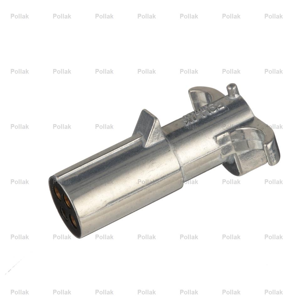Pollak Semi-universal 4 Round Trailer Wiring Connector (11402)