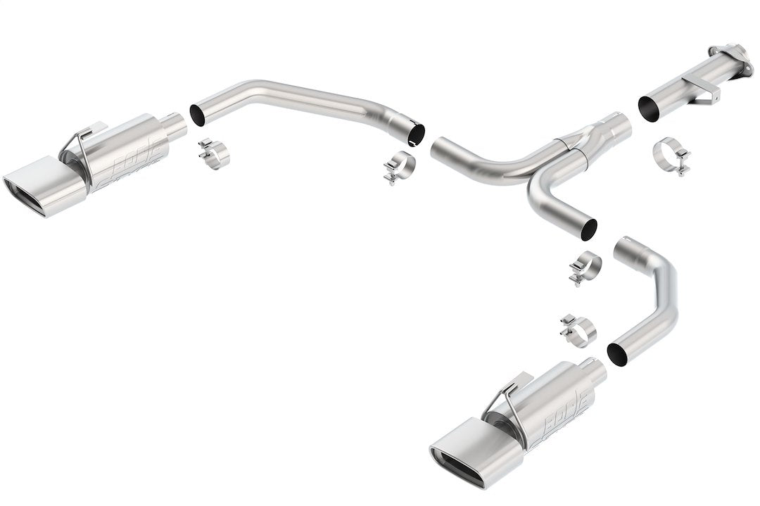 Borla S-Type Cat Back System Single Dual Exhaust System Kit 140082 - image 1