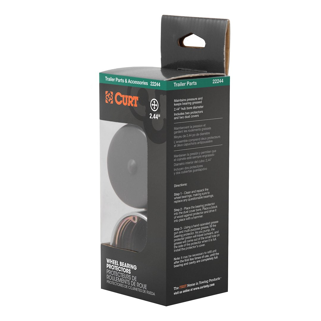 Curt 22244 Trailer Wheel Bearing Protector - image 2