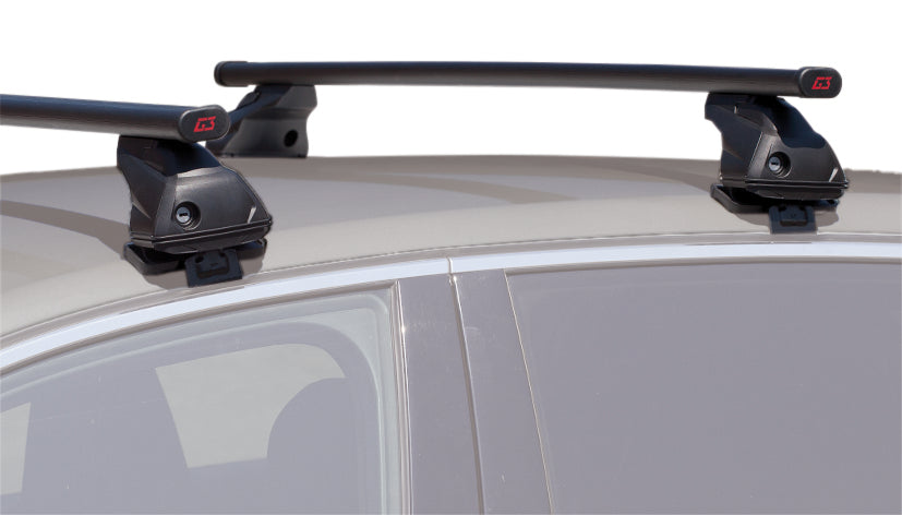 G3 S.P.A. 65.130 Black Steel 50-Inch Roof Bars