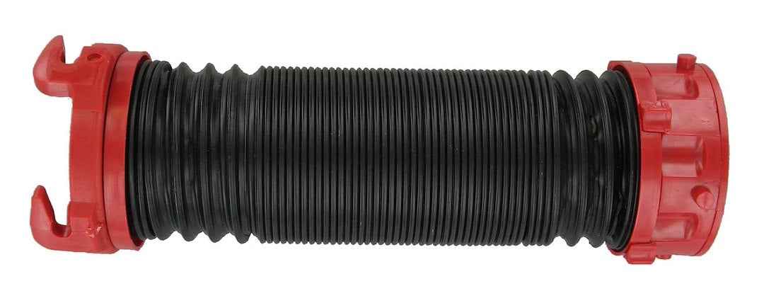 Valterra D04-0202 2 ft Poly RV Sewer Hose with Fittings