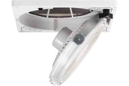 MaxxAir 00-61000 Manual-Lift Roof Vent Fan - White