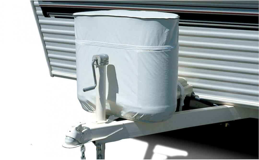 Adco 2113 Dual 30 lb Propane Tank Cover – Polar White