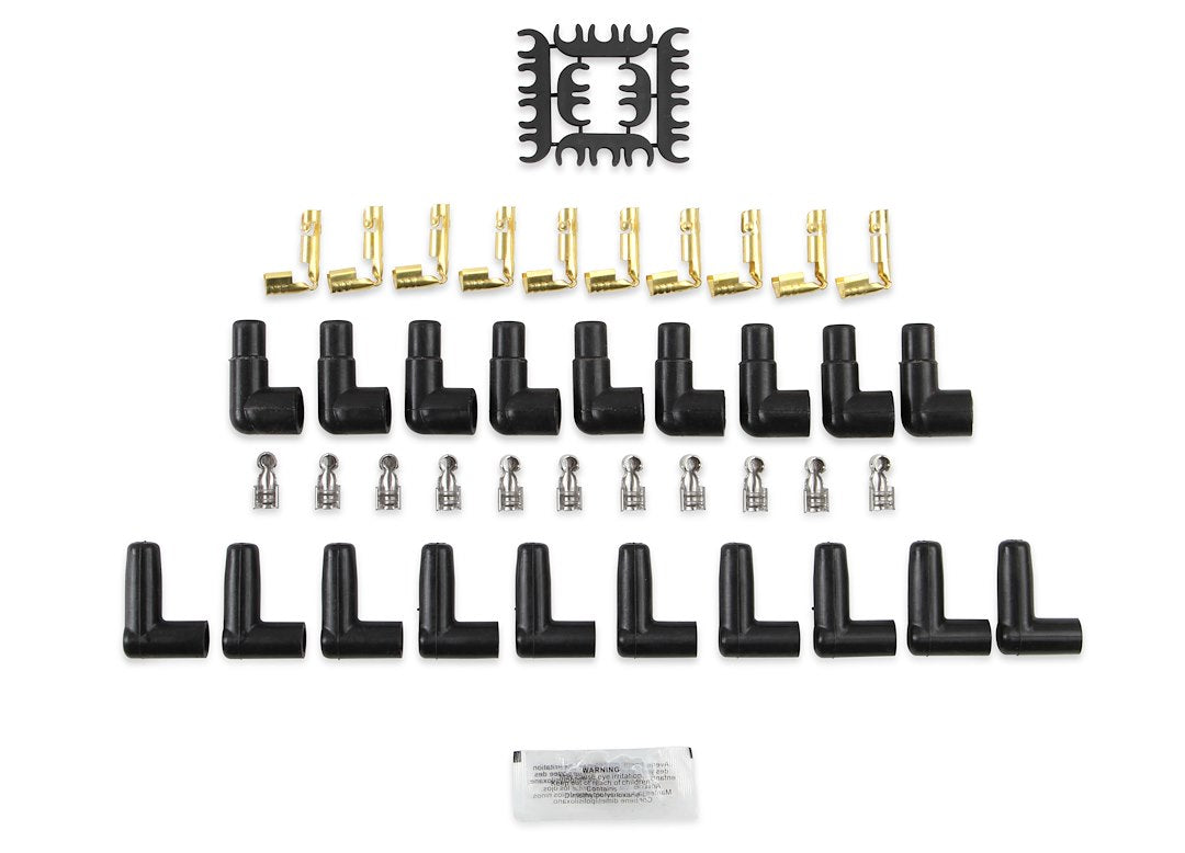 ACCEL Ignition Super Stock 4000 Series Male Spark Plug Wire Set 4041R - image 2
