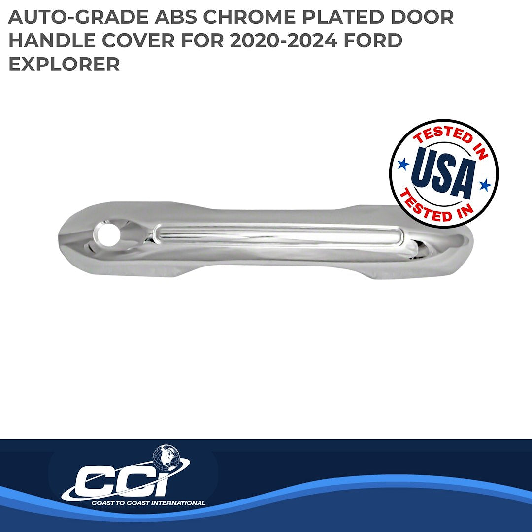 Coast To Coast DH68585B Chrome Explorer Lever Covers - image 2