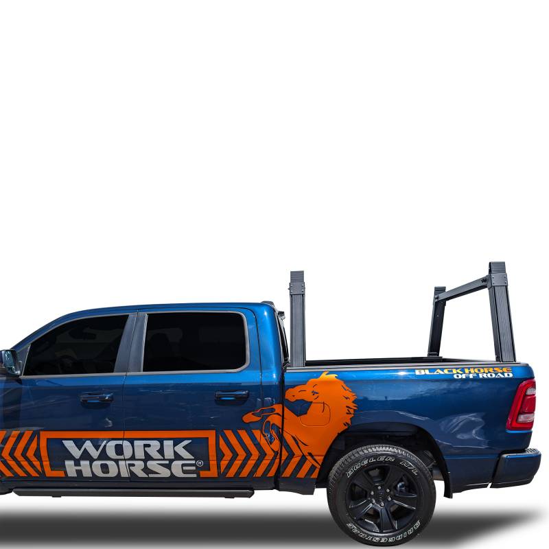 Black Horse Offroad Work Horse™ 28 Inch 1200 Pound Static/ 500 Pound Dynamic Ladder Rack CSURHD8 - image 2