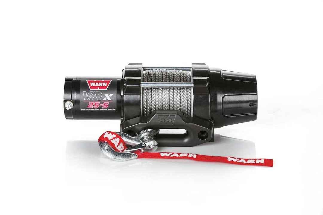 Warn 101020 12V Winch - 2500 lb, Synthetic Line
