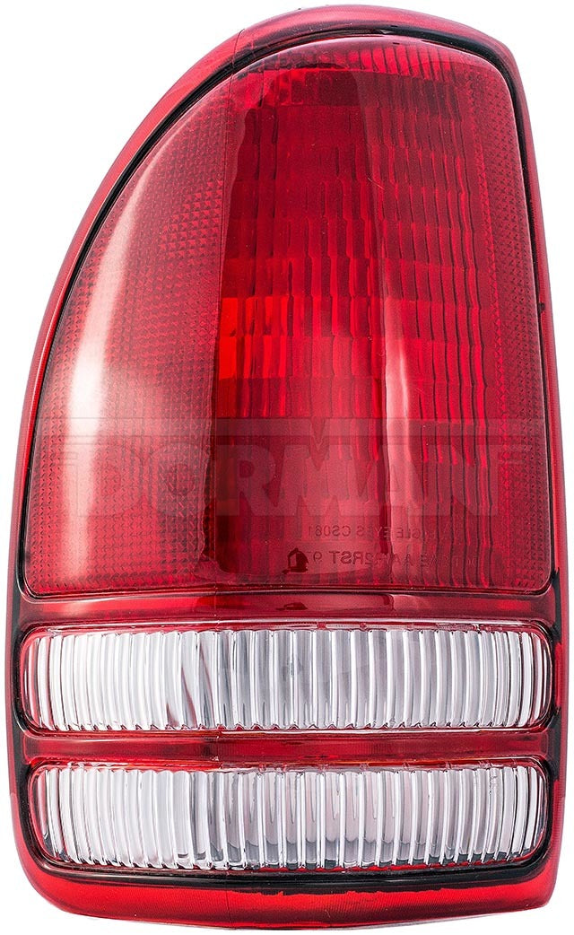 Dorman 1610464 Clear/Red Halogen Tail Light Assembly - image 1