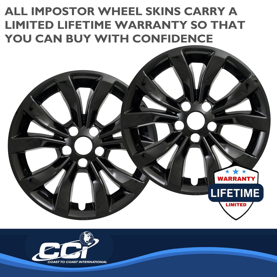 Coast To Coast IMP381BLK Black 300 Impostor Wheel Skins - image 3