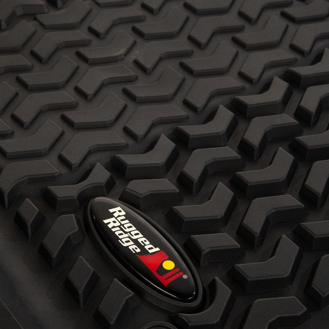 Rugged Ridge 12920.36 Thermoplastic Front Floor Liner Set
