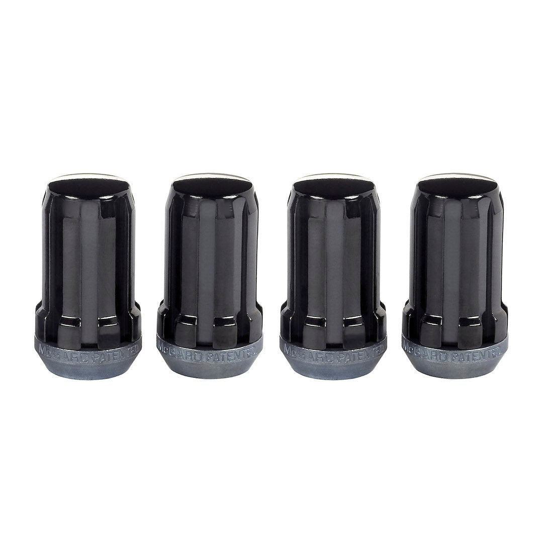 McGard 65315BK Black SplineDrive Acorn Lug Nuts, M14x1.5
