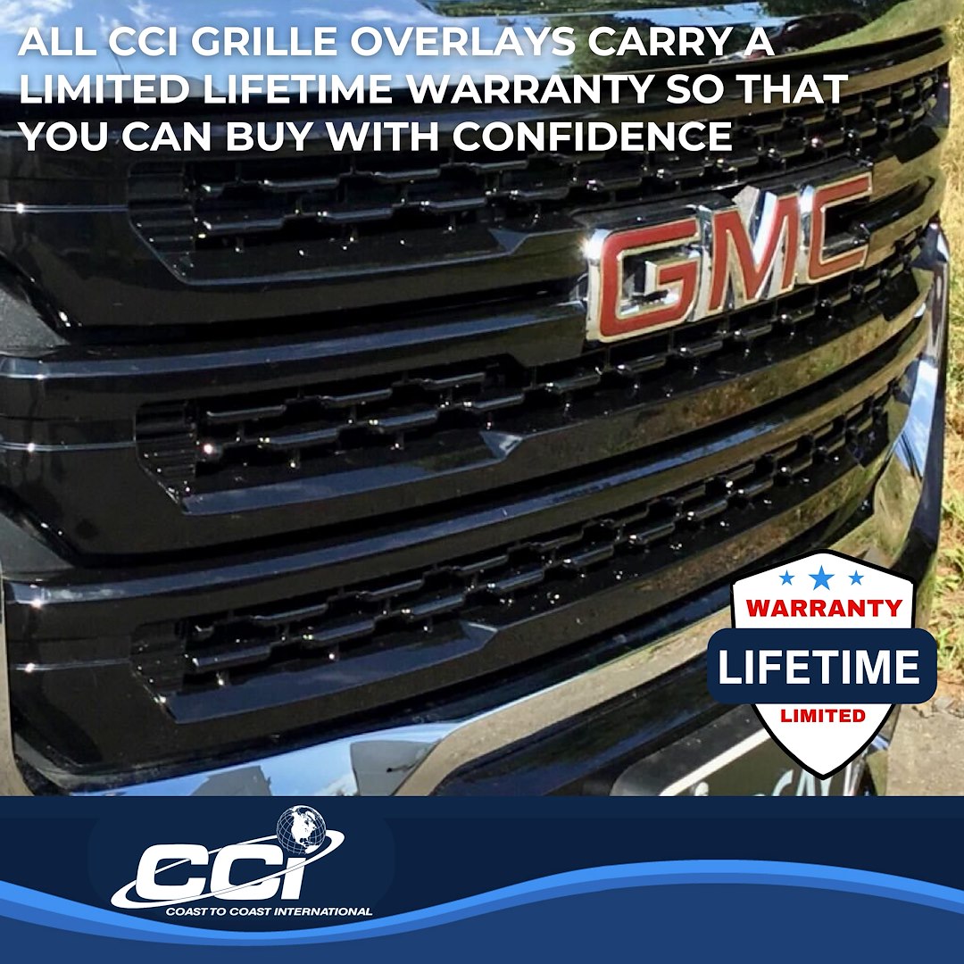 Coast To Coast GI175BLK Black Acadia Bar Grille Overlay - image 3