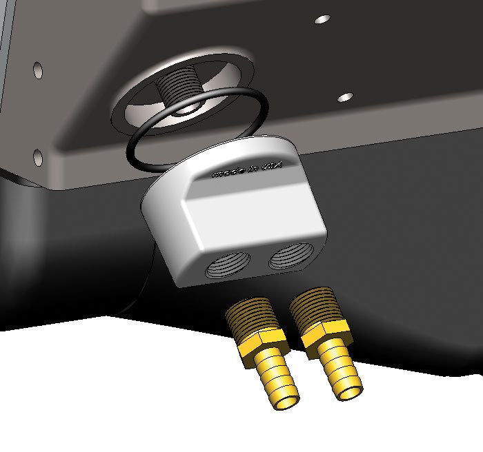 Derale 15715 Single-Filter Oil Filter Relocation Kit - image 2