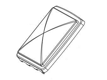 Maxxair Ventilation Solutions 10a40009k Roof Vent Lid