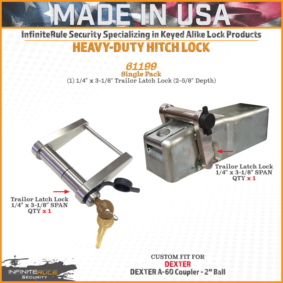 Infiniterule 61199-S Trailer Hitch Lock - image 1