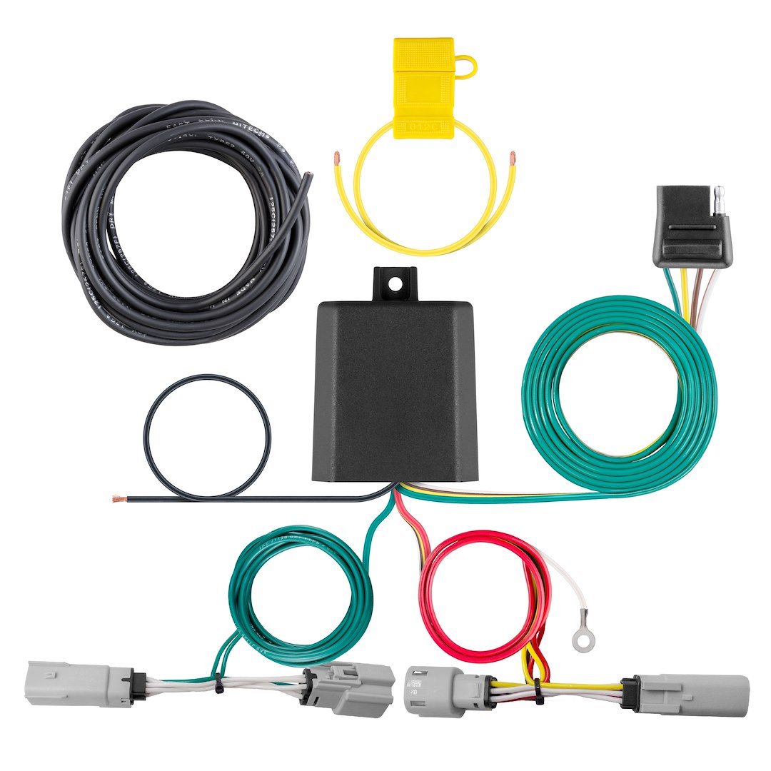 CURT 56453 Custom 4-Way Flat Wiring - Lincoln Aviator