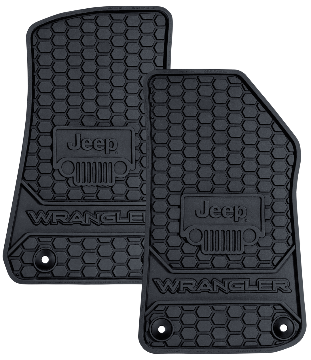 Plasticolor 001805R01 Jeep Direct-Fit Floor Mat