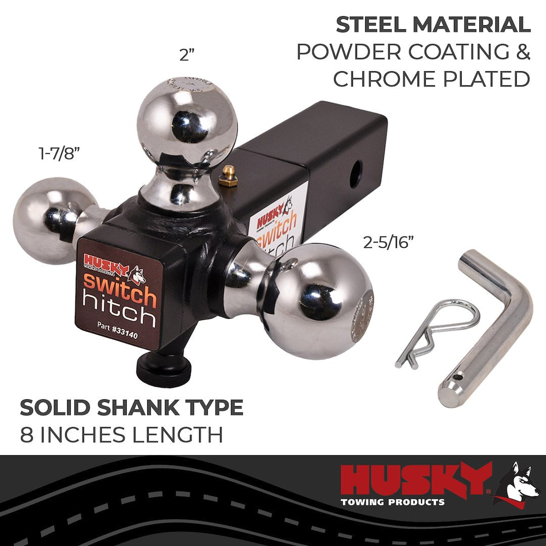 Husky Towing 33140 Trailer Hitch Ball Mount - image 4