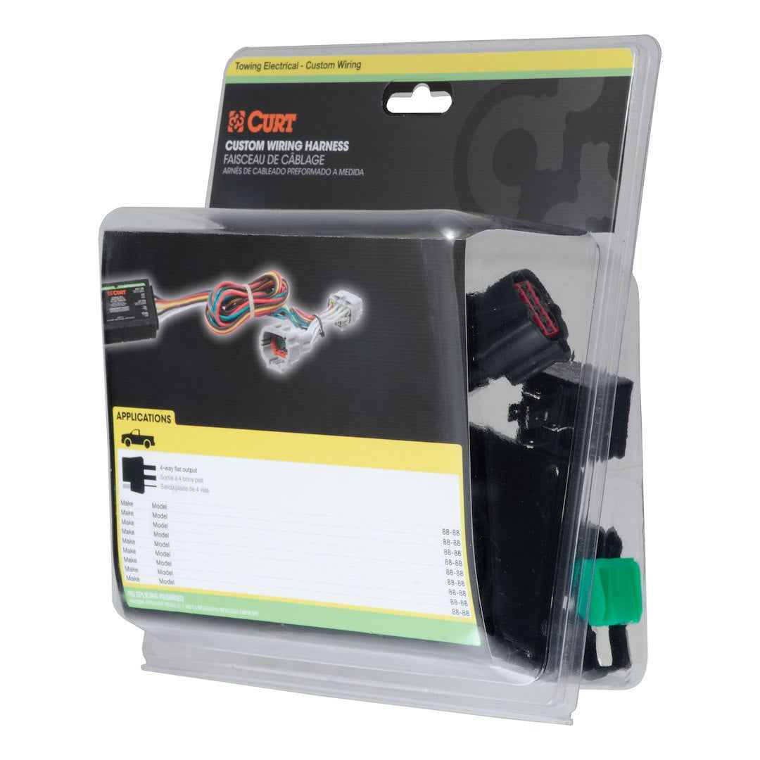 CURT 56443 7-Way RV Blade Wiring - Ford F-650, Ford F-250 Super Duty