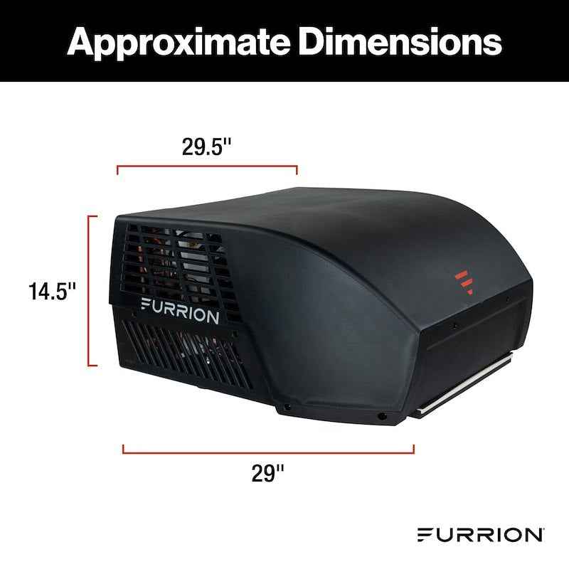 Furrion Chill Cube Rooftop RV A/C 18000 BTU Ducted FACR18VSDA-BL-AM