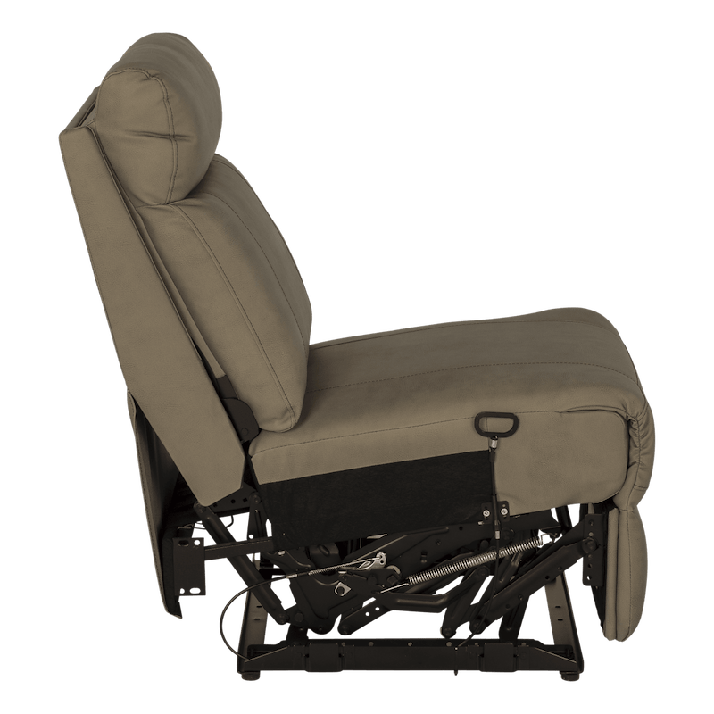 Heritage Series Center Armless Recliner – Grummond Tan