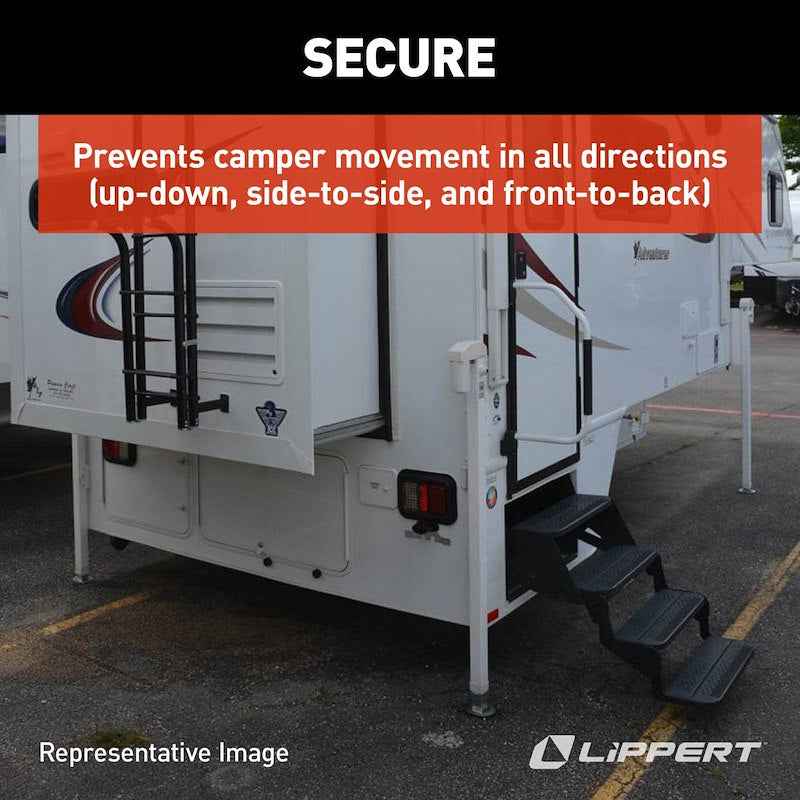 Happijac 182928 Camper Stabilizer Bar – Frame Mount Tie Down System