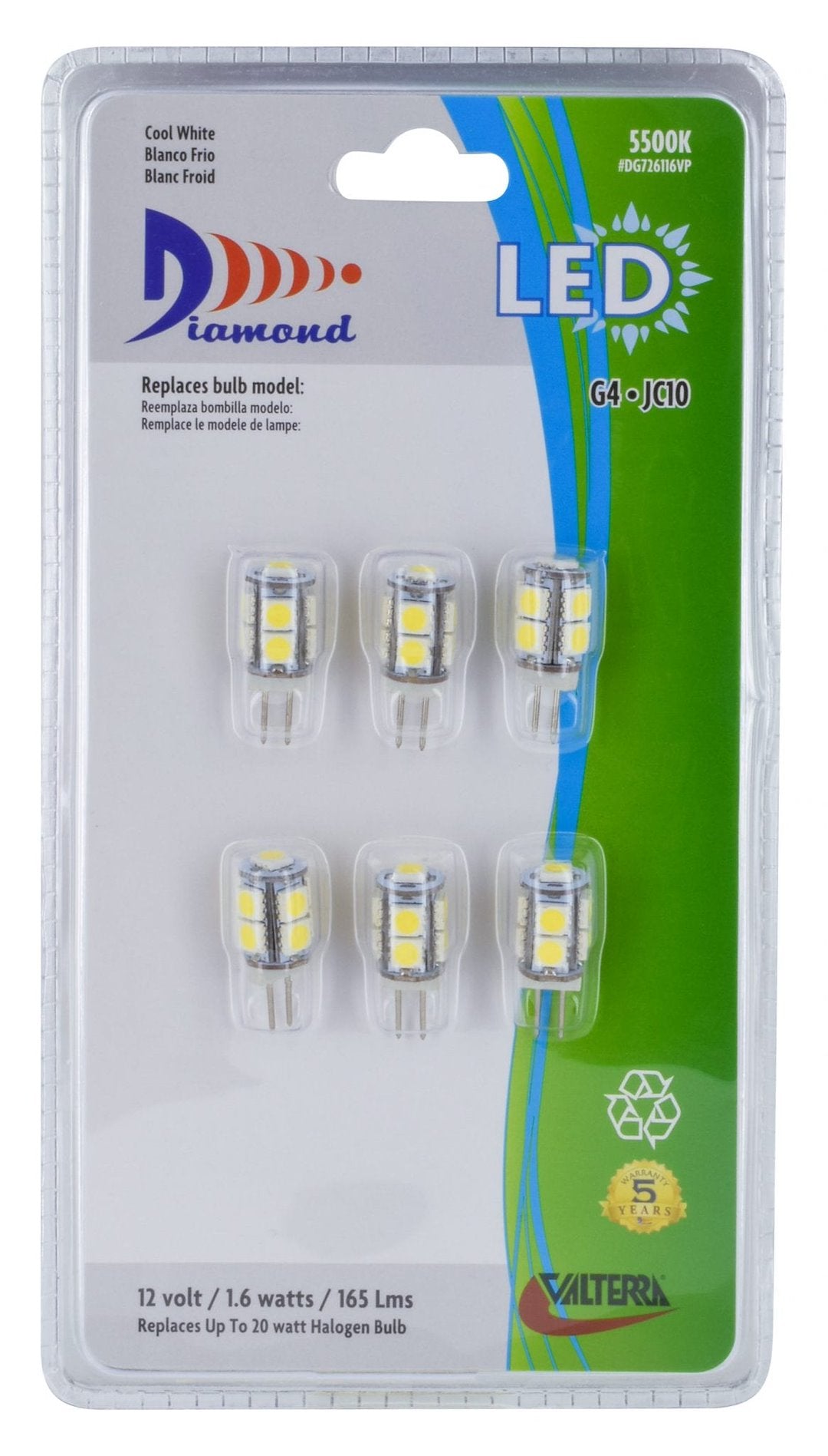 Valterra Dg726116vp Multi Purpose Light Bulb - Led - image 2